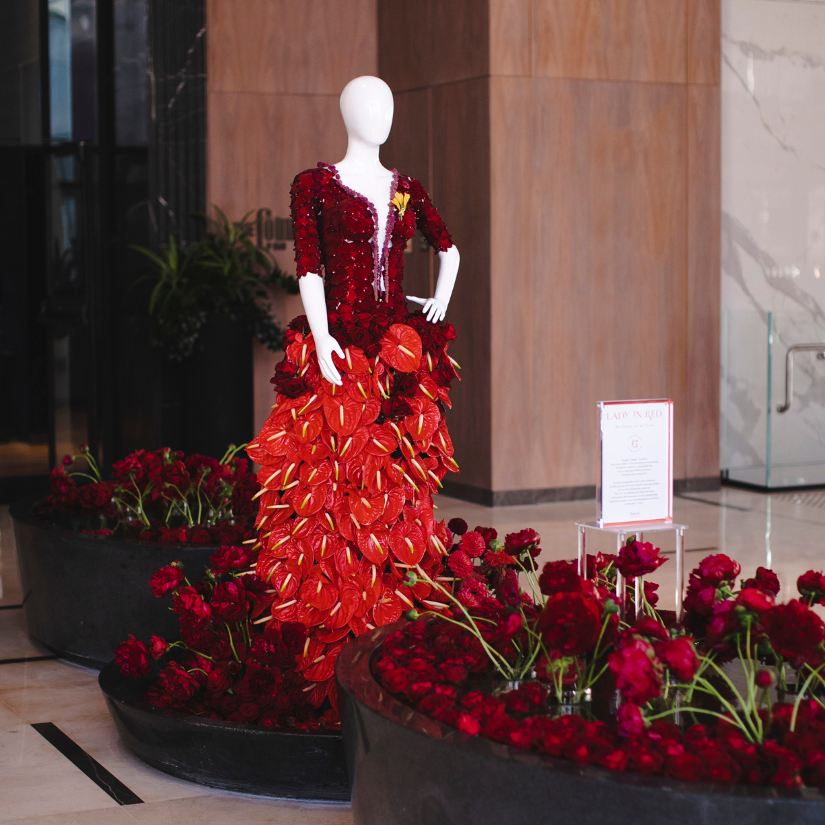 LADY IN RED