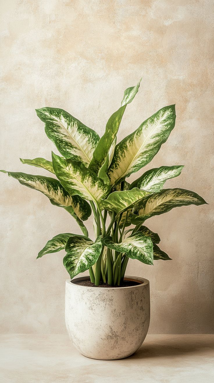 צמח דיפנבכיה Dieffenbachia | עציץ נוי לבית פיורי תל אביב